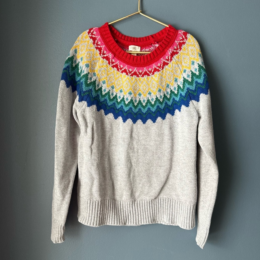 Gymboree Colorful Fair Isle Sweater